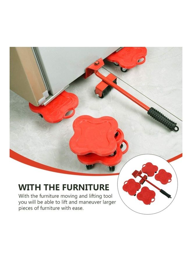 طقم أدوات رفع الأجهزة المتحركة أحمر 30x10x10سم - Image 2