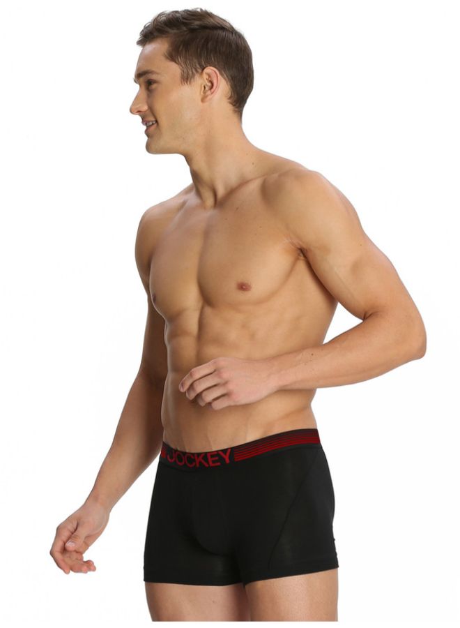 JOCKEY - Zone Stretch Boxer Brief Black - Image 1