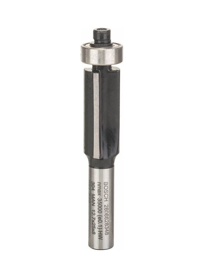 BOSCH Router  Flush Trim Bit 8 Silver 8x12.7x68mm  - Image 1