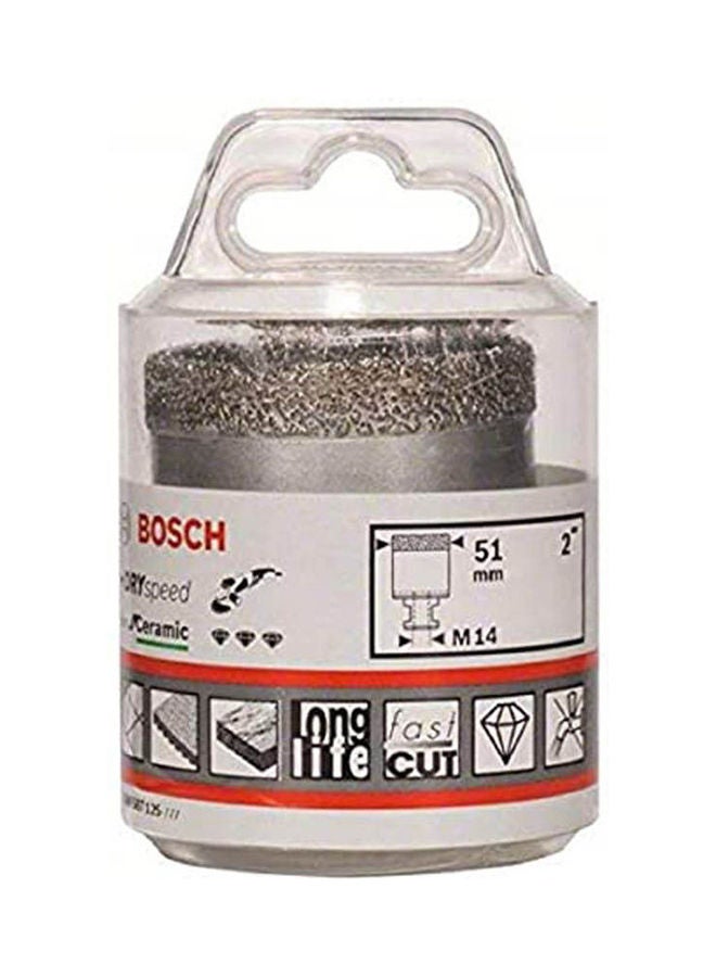 BOSCH Dry Speed Diamond For Angle Grinders Silver