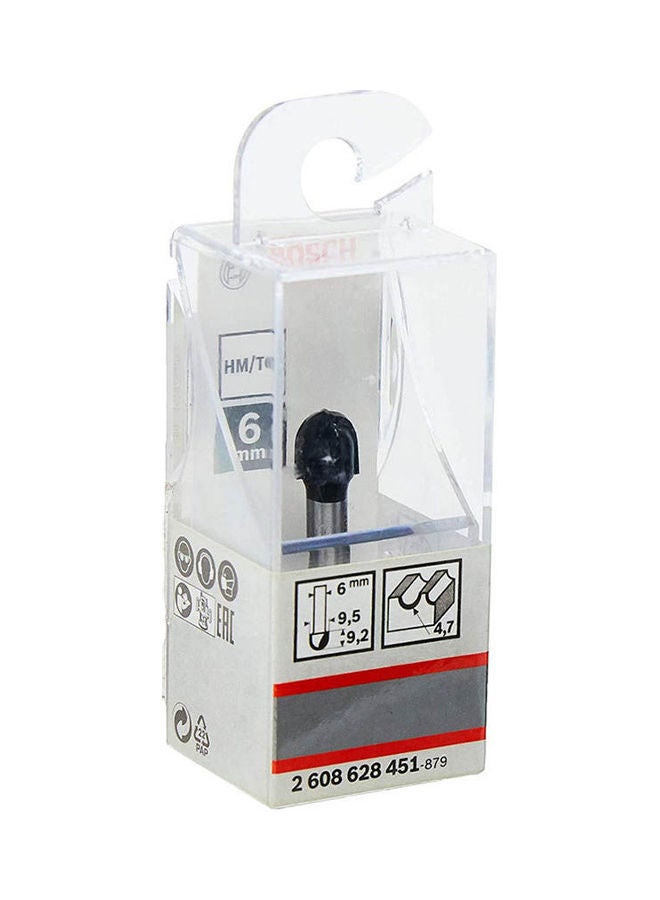 BOSCH Router  Core Box Bit 6 Silver 6x9.5x40mm 