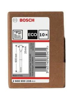 BOSCH Eco Flat Chisel Sds Max 10Pcs Silver 600mm 