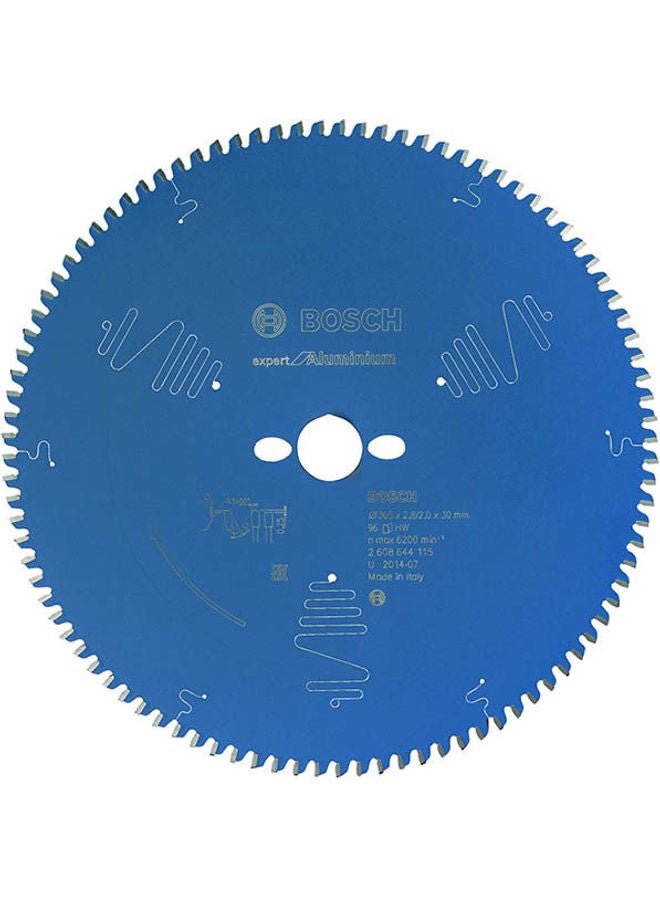 BOSCH Circular Saw Blade  Expert For Aluminium 12" (96) Blue 