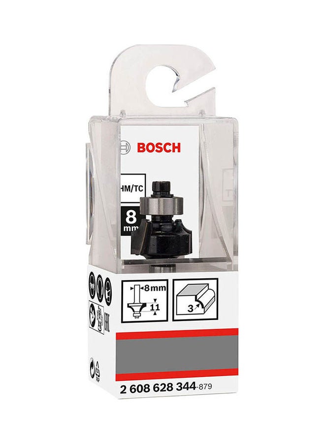 BOSCH Router  Rounding Over Bit 8 Silver 8x11X3mm