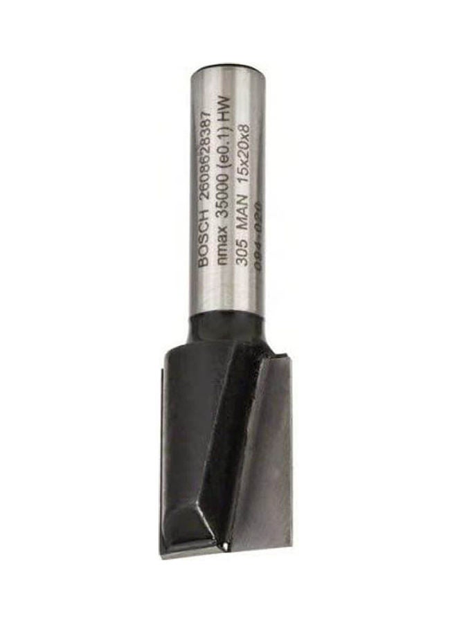 BOSCH Router  Straight Bit 8, Silver 8x19.6x15mm 