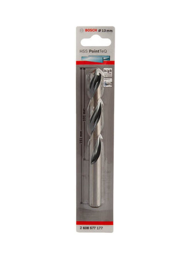 BOSCH Hss Twist Drill Bit Pointteq Silver 13mm 
