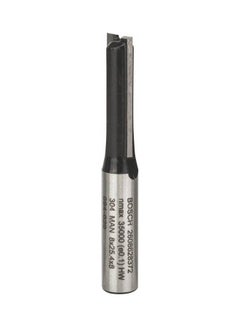 BOSCH Router  Straight Bit Silver 8x25mm 