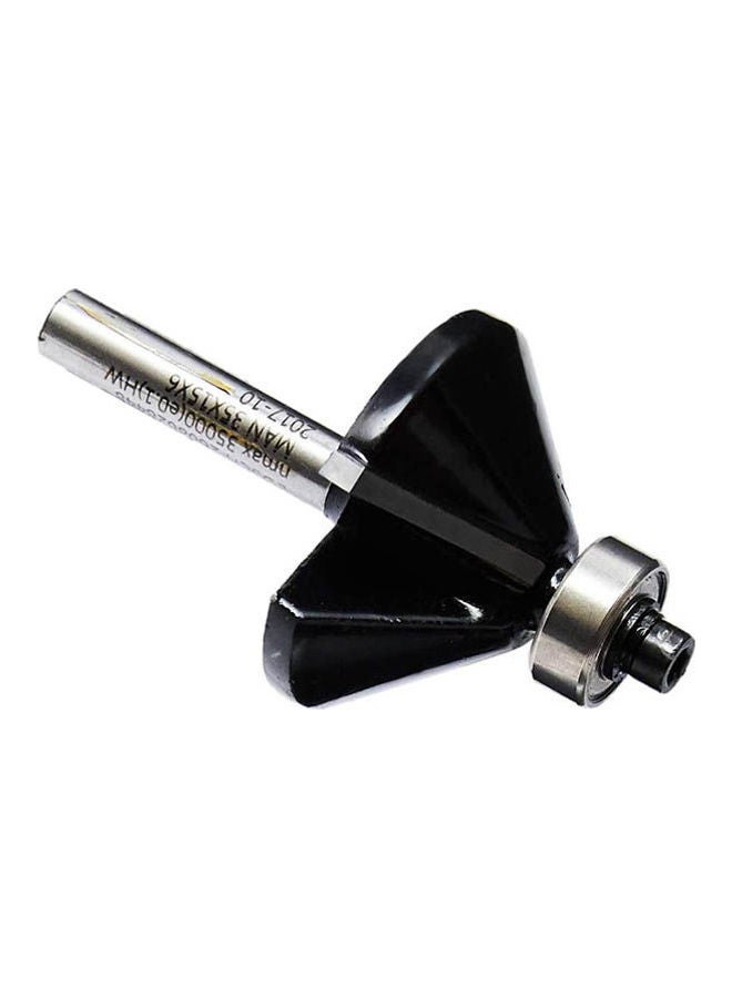 BOSCH - Router  Chamfer Bit 6 Silver 6x14.7x45mm - Image 1