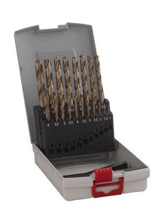 BOSCH Drill Set Hss-G 1-(19Pcs) Silver 