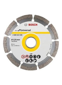 BOSCH Diamond Disc Eco For Universal 125Mm Silver 125mm 