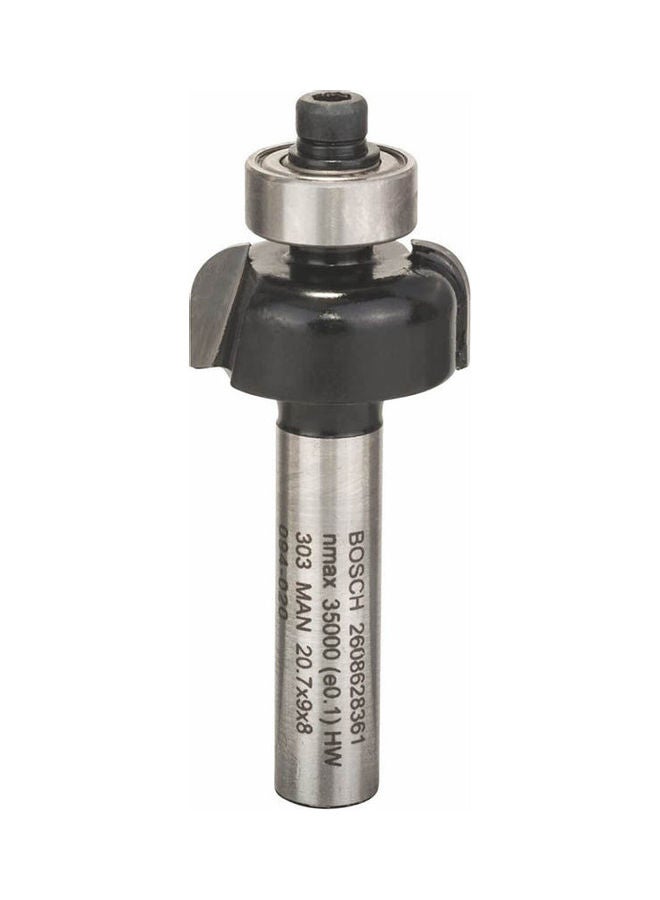 BOSCH Router  Core Box Bit + Guide Pin 8, Silver 8x9x4mm 