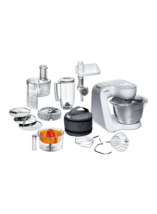 بوش مجموعة محضر طعام بقدرة 900 وات 900.0 W MUM54251 أبيض/فضي - Image 1