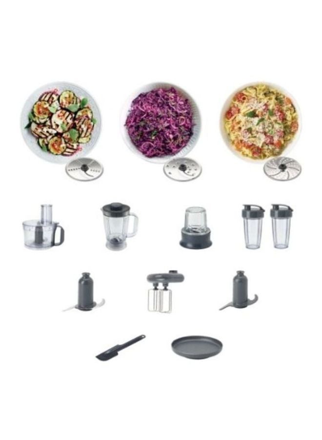 KENWOOD - Multipro Compact Plus Food Processor & Blender with Digital Weighing Scale 800.0 W FDM312SS silver/Grey/Clear - Image 1