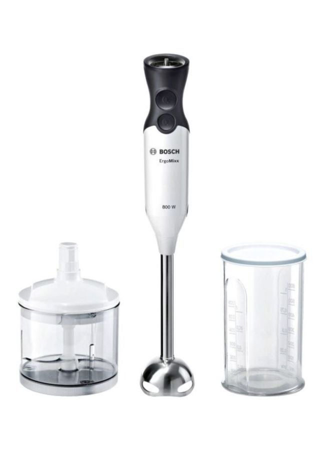 BOSCH Hand Blender 800W MS6CA4120 White/Black  - Image 1