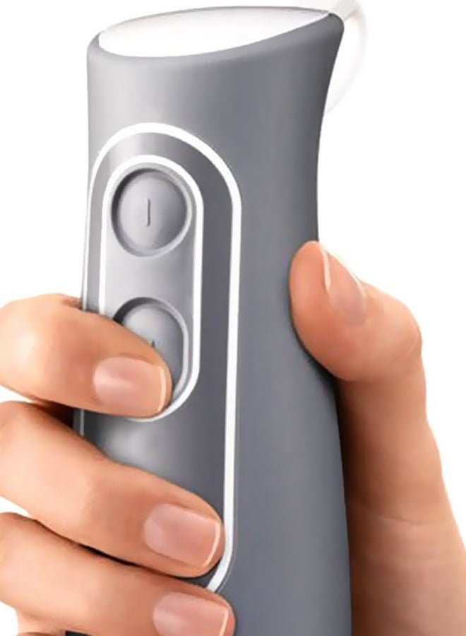 BRAUN - MultiQuick 5 Hand Blender 600W Mq500 Grey/Silver/White - Image 1