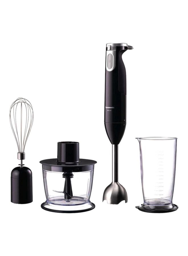 Panasonic Hand Blender 600W MX-SS1BTZ Black/Silver - Image 2