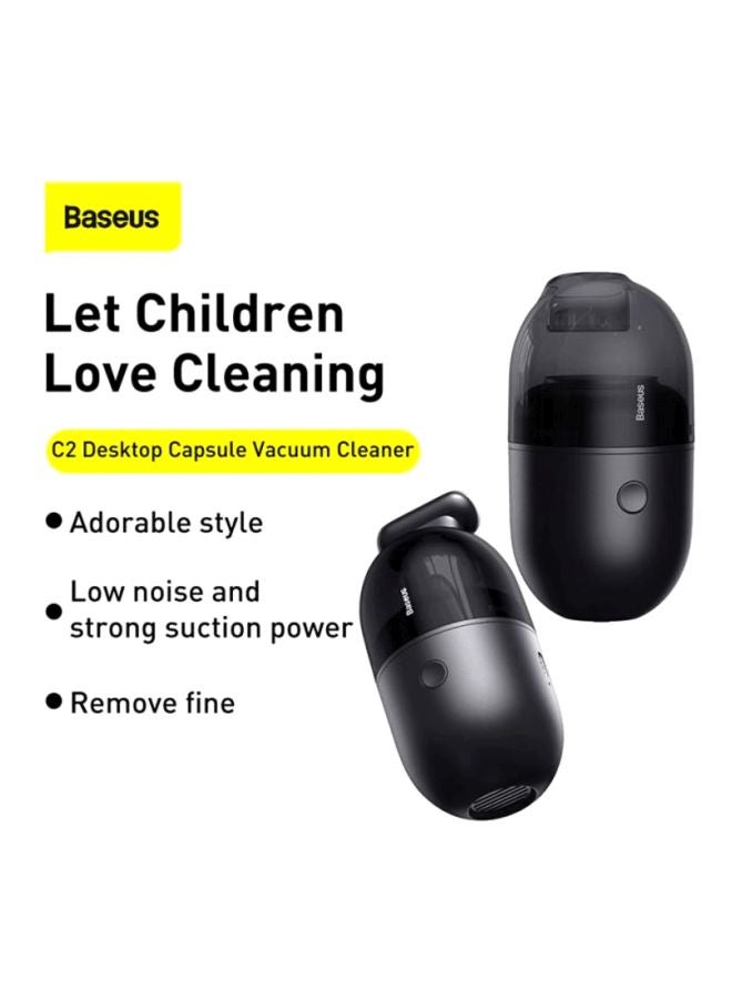Baseus C2 Desktop Mini Vacuum Cleaner 4 W CRXCQC2-01 Black - Image 5