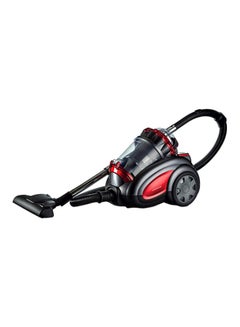 Bagless Canister Vacuum Cleaner, Dust Container Capacity, Speed Control, Cleanable HEPA Filter, Anti Bacteria, 3.5 L 2200 W VBP80 Black/Red/Silver - v1615292279/N41010247A_1