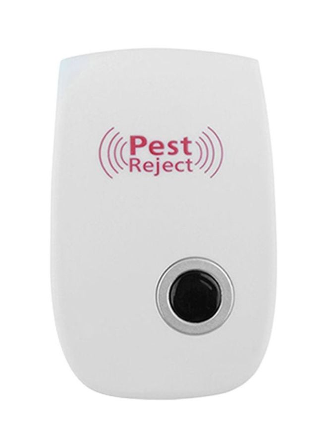 Sharpdo Electronic Ultrasonic Pest Repeller White/Red 17.5X14.6X6centimeter - Image 1