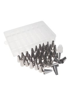Silver Piping Tips