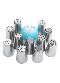 Silver Piping Tips-12 Piece