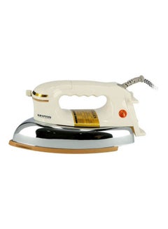 KRYPTON Automatic Dry Iron, Automatic Cut-Off, Golden Sole Plate, Indicator Light, Temperature Control, 60 Microns Teflon Coating, Overheat Protection 1200 W KNDI5216 Beige/Silver  - Image 2