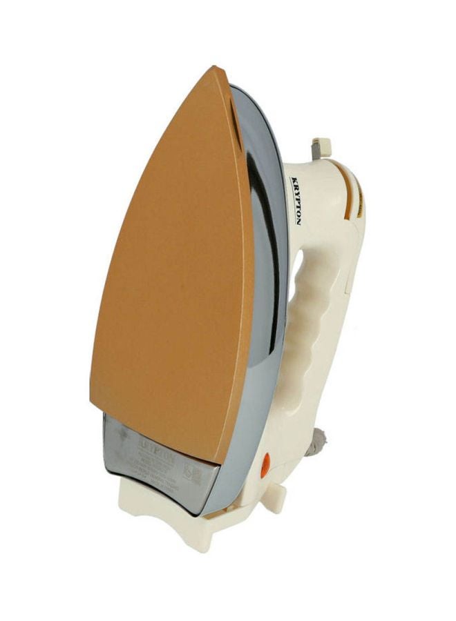 Automatic Dry Iron, Automatic Cut-Off, Golden Sole Plate, Indicator Light, Temperature Control, 60 Microns Teflon Coating, Overheat Protection 1200 W KNDI5216 Beige/Silver - v1615293252/N40952816A_3