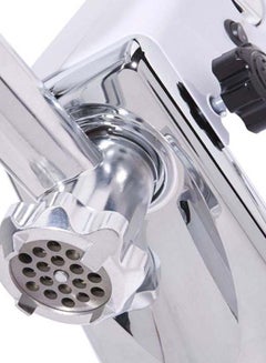 GEEPAS Electric Meat Grinder with Reverse Function Metal Cutting Plates Stainless Steel Blade Meat Mincer Sausage Maker 1200 W GMG746 White/Silver  - Image 4