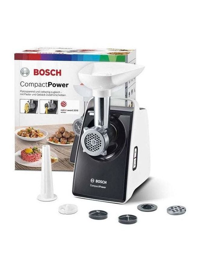 BOSCH CompactPower Meat Grinder 1600.0 W MFW3612A Black - Image 2