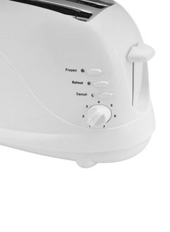 GEEPAS 4 Slice Bread Toaster With Adjustable Browning Control, Cool Touch Housing, Removable Crumb Tray 1100 W GBT9895 White  - Image 4