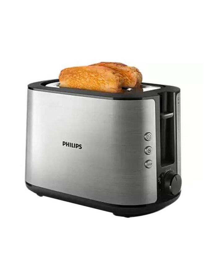 فيليبس محمصة خبز الشرائح 950.0 W HD2650/92 أسود/ فضي - Image 3