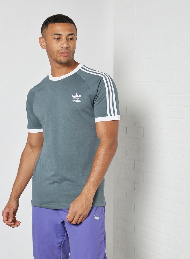 Adicolor Classics 3-Stripes T-Shirt Blue Oxide