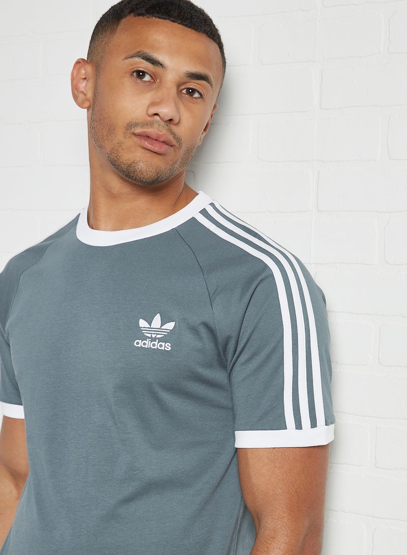 Adicolor Classics 3-Stripes T-Shirt Blue Oxide