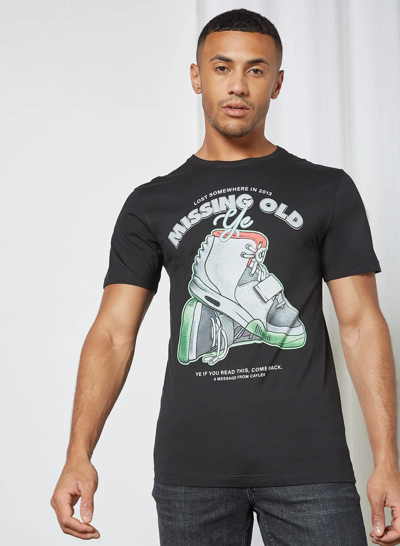 Cayler & Sons Front Graphic T-Shirt Black