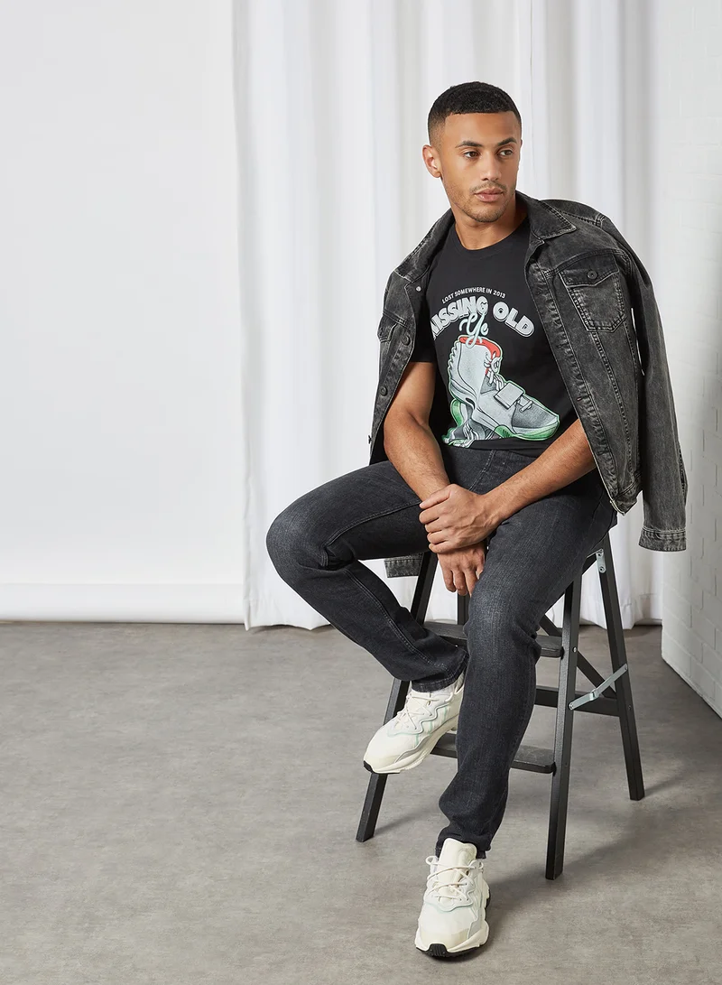 Cayler & Sons Front Graphic T-Shirt Black