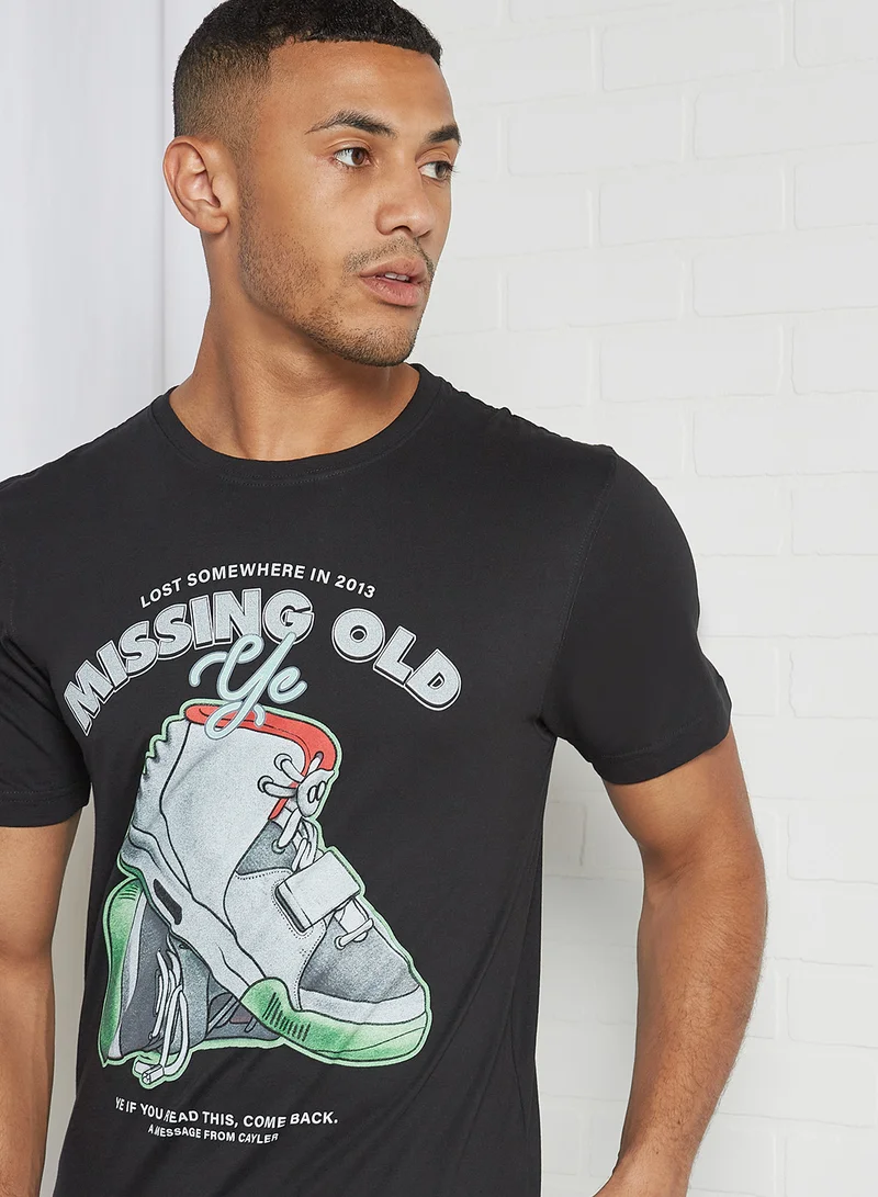 Cayler & Sons Front Graphic T-Shirt Black