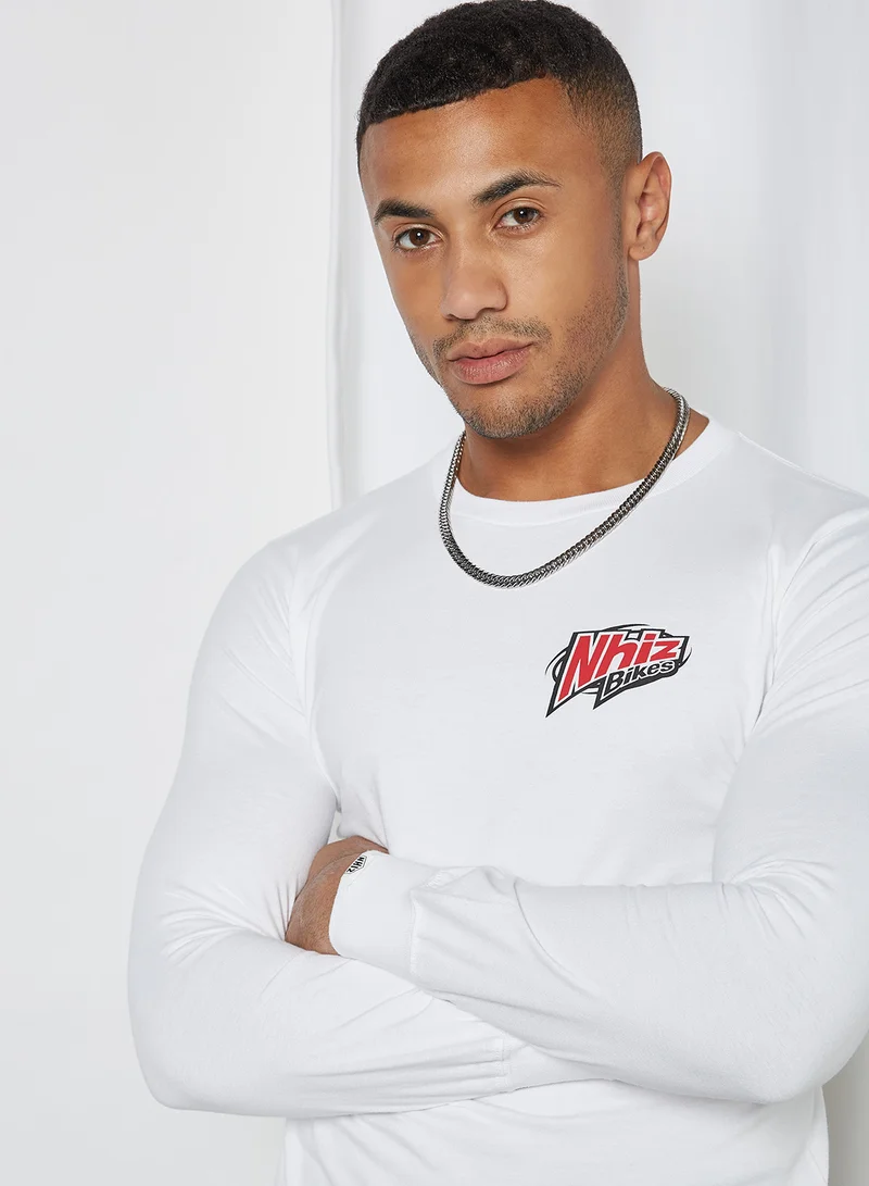 izzue Graphic T-Shirt White