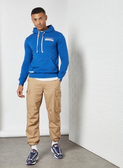 izzue Back Graphic Hoodie Blue  - Image 3