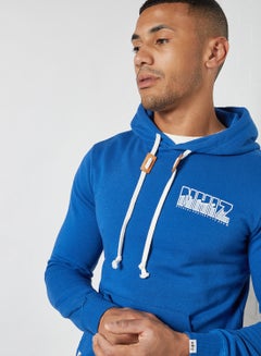 izzue Back Graphic Hoodie Blue  - Image 4