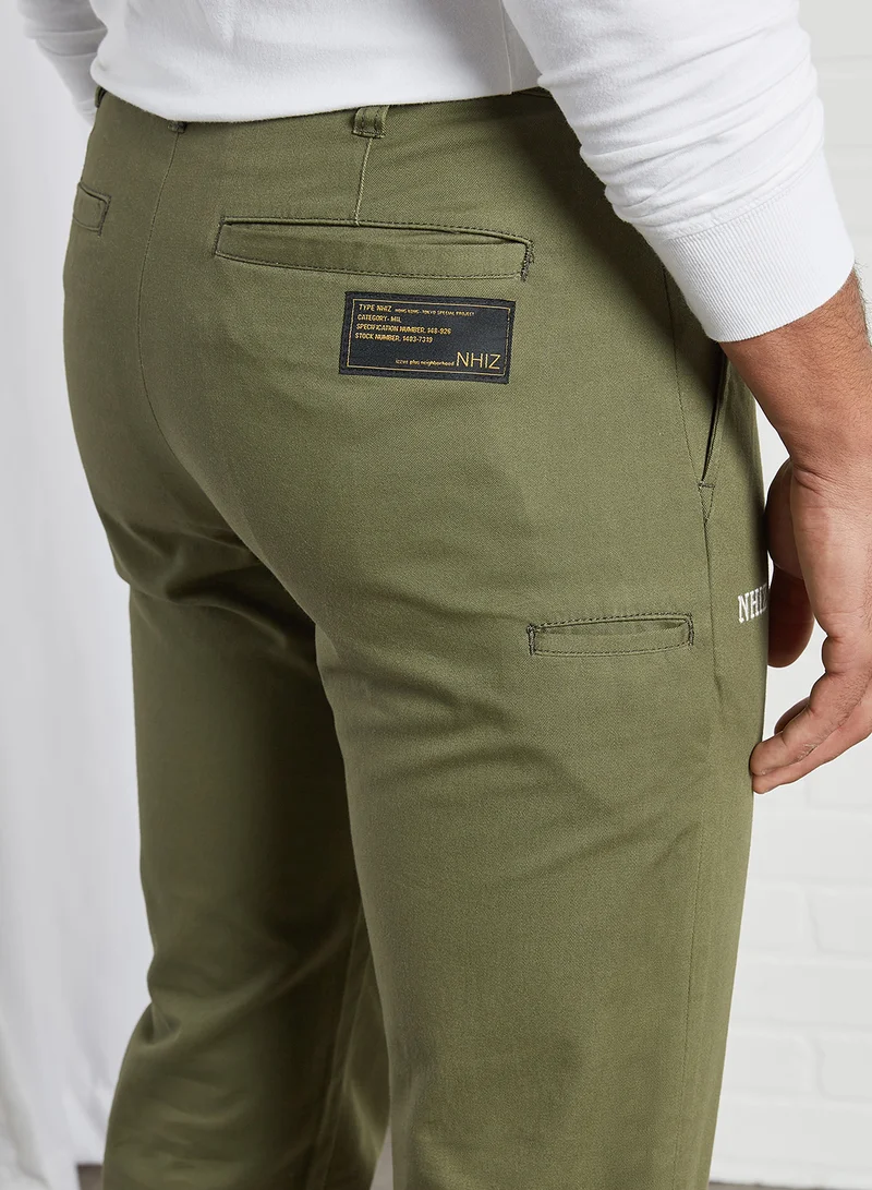 izzue Basic Chino Pants Khaki