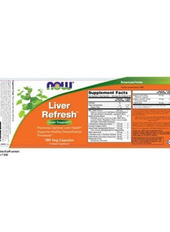 Liver Refresh Dietary Supplement - 180 Veg Capsules - v1615294101/N32775785A_2