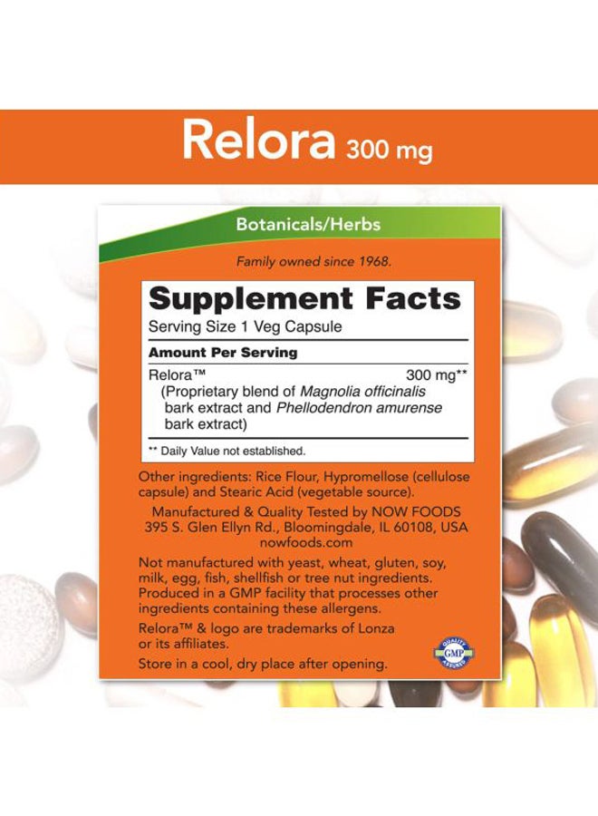Now Foods - Relora Dietary Supplement - 120 Capsules - Image 1