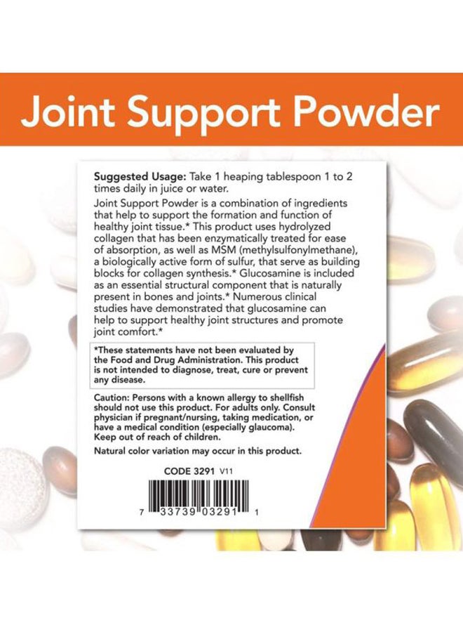 Now Foods - Joint Support Powder Dietary Supplement - Image 1