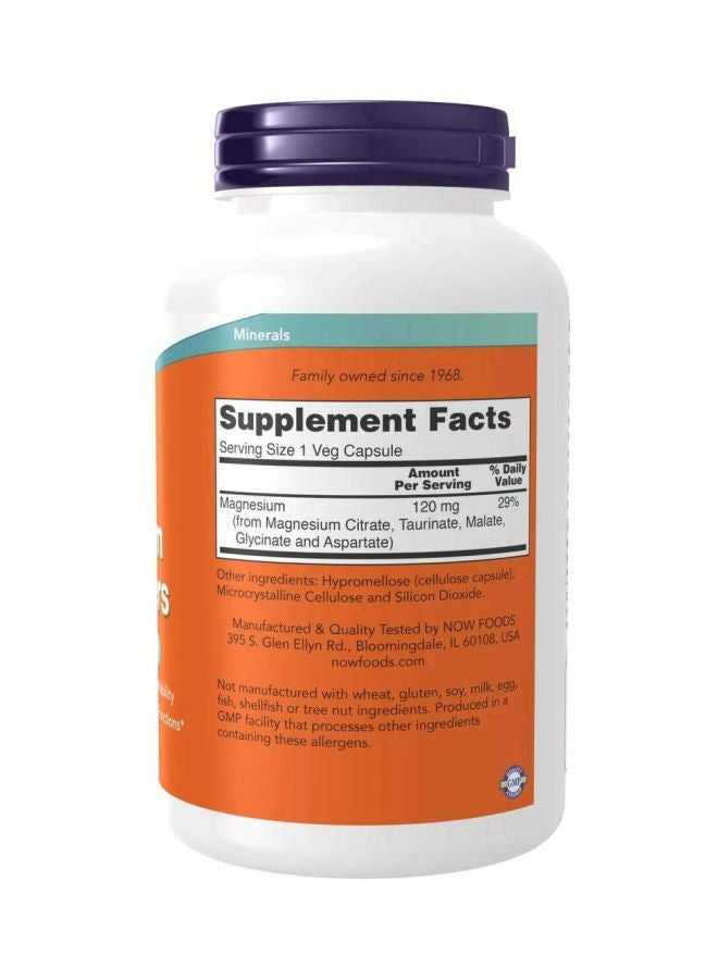 Magnesium Transporters Dietary Supplement - 180 Veg Capsules
