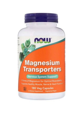 Magnesium Transporters Dietary Supplement - 180 Veg Capsules - v1615294120/N33013503A_1