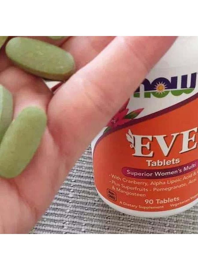 Now Foods Eve Dietary Supplement -  90 Tablets  - Image 3