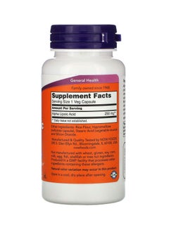 Now Foods Glutathione Detixification Support 250 mg - 60 Veg Capsules  - Image 2