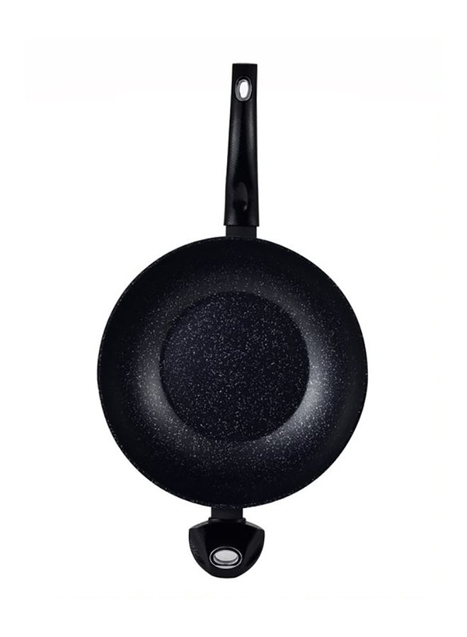 BERGNER Orion Forged Aluminium Induction Bottom Non-stick Wok Black 30cm - Image 2