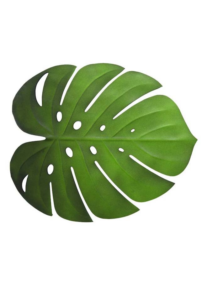 Sharpdo Leaf Shaped Tablemat Green 46 x 39cm  - Image 1