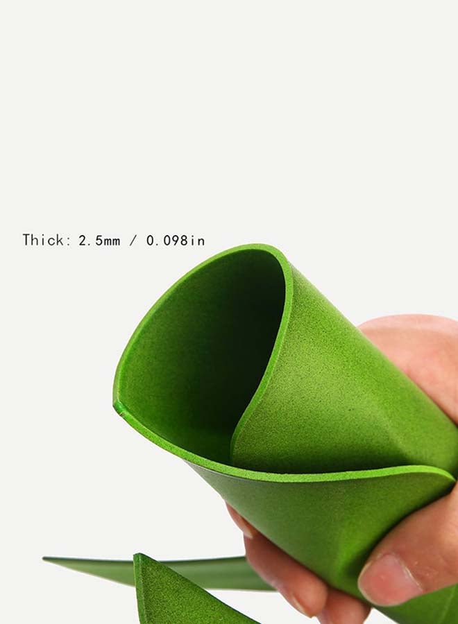 Sharpdo Leaf Shaped Tablemat Green 46 x 39cm  - Image 3